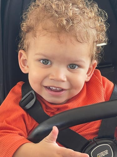 Customer photo review of Felt Christmas Tree - Montessori Kids Toy