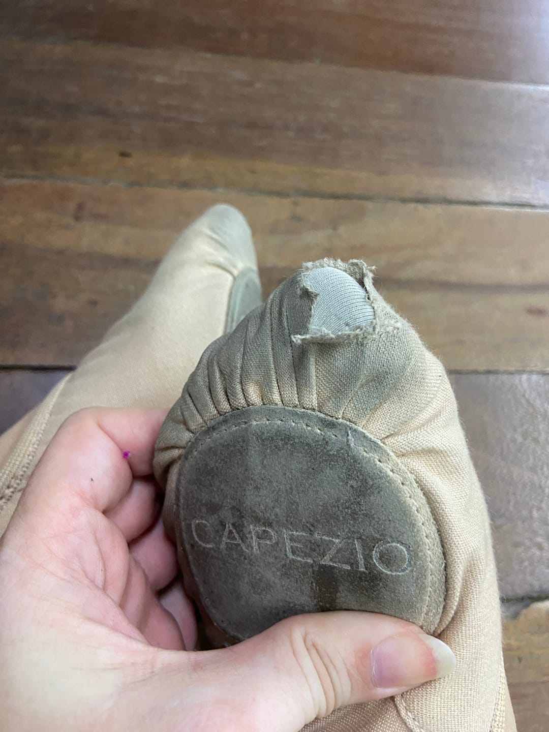 Customer photo review of Hanami® Canvas - Sapatilha de Ballet