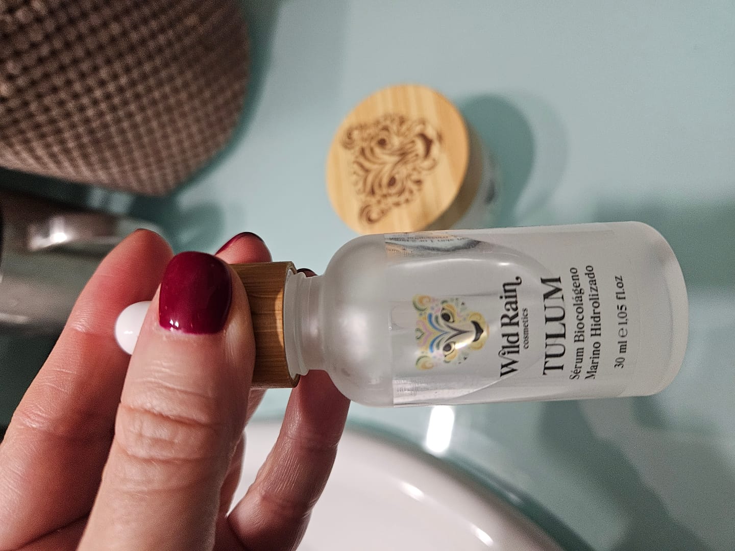 Customer photo review of Serum antiedad arrugas y flacidez  TULUM