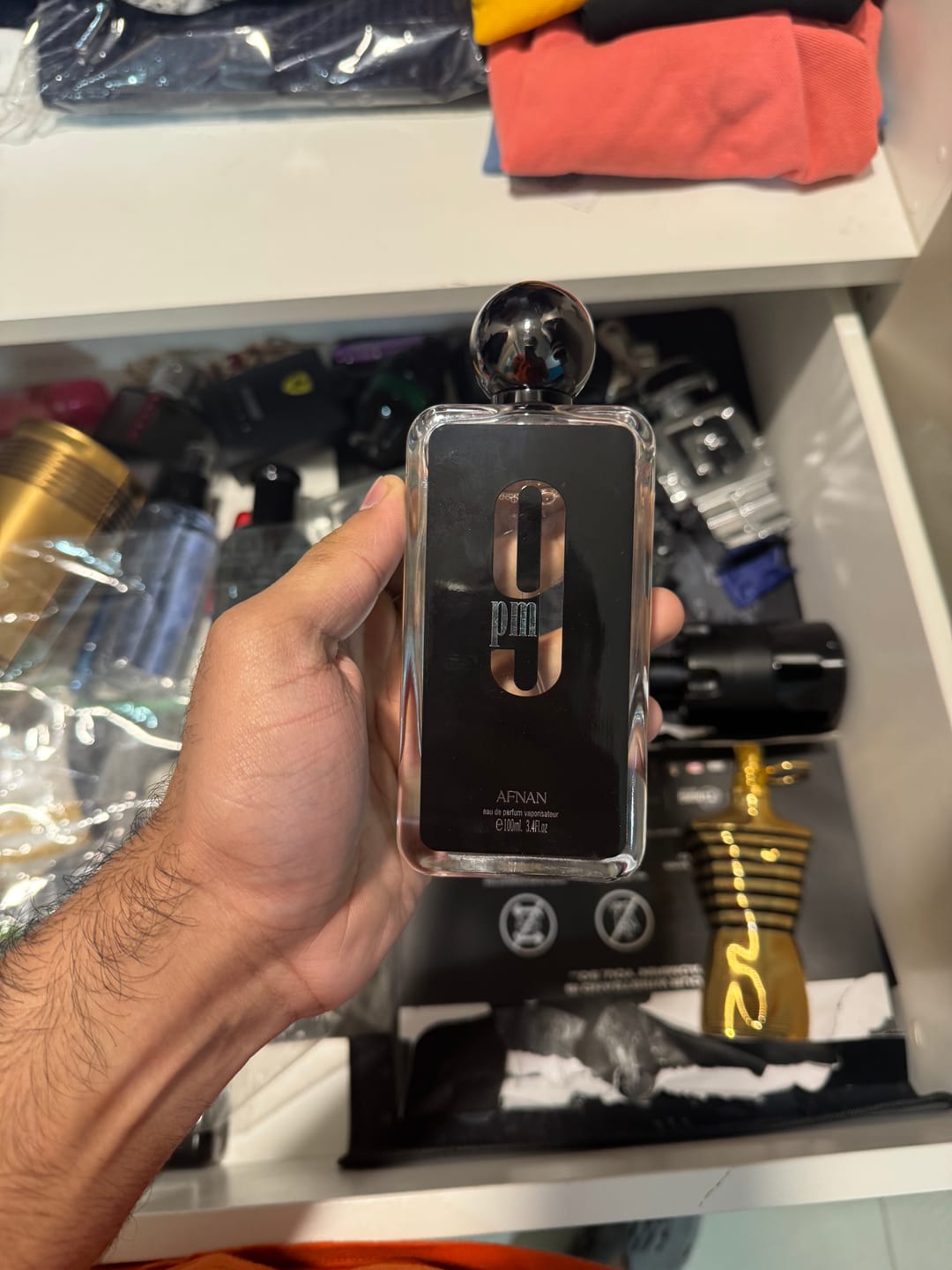 Customer photo review of Afnan 9pm Eau De Parfum For Men