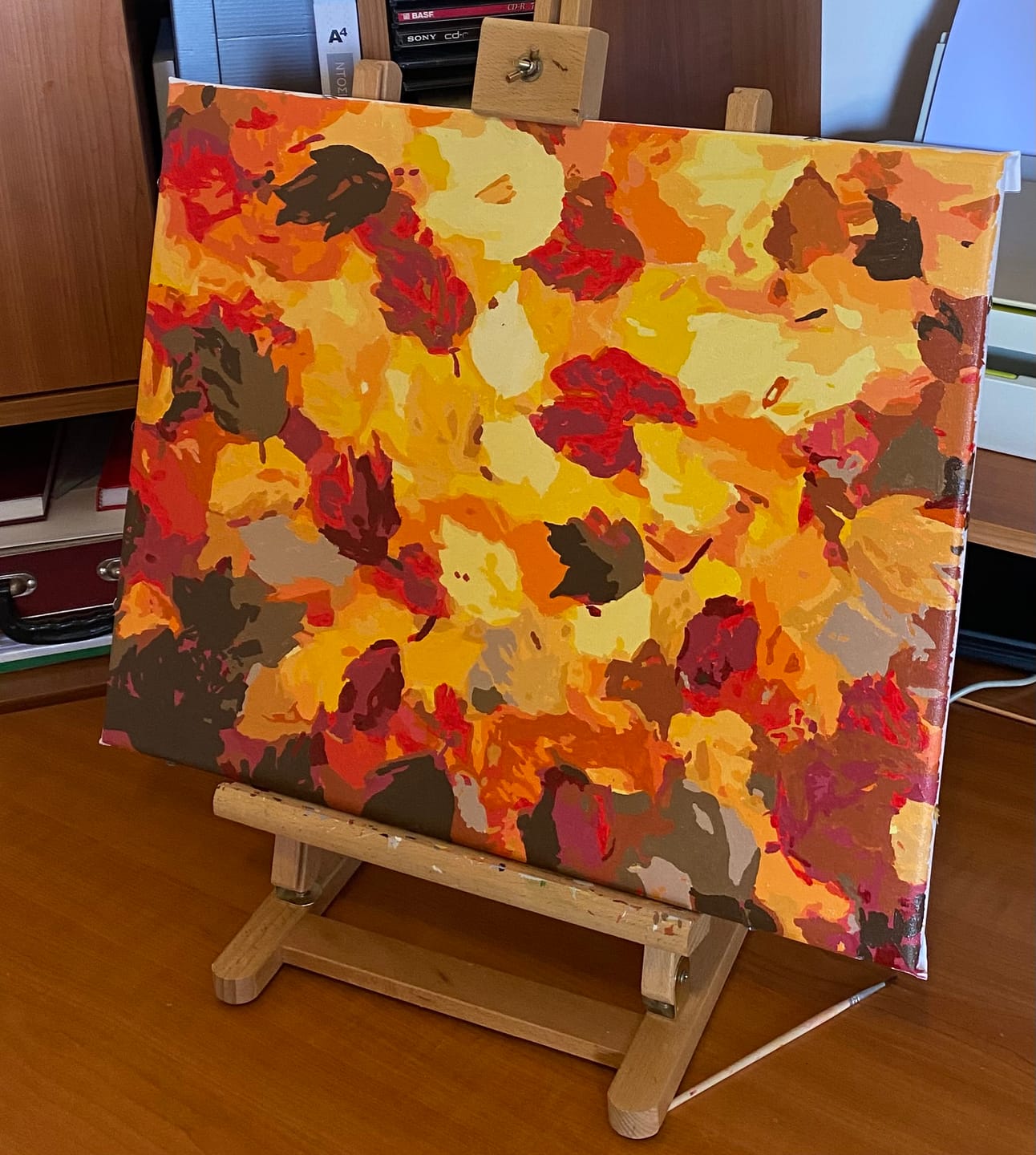 Customer photo review of Flat Autumn Leaves