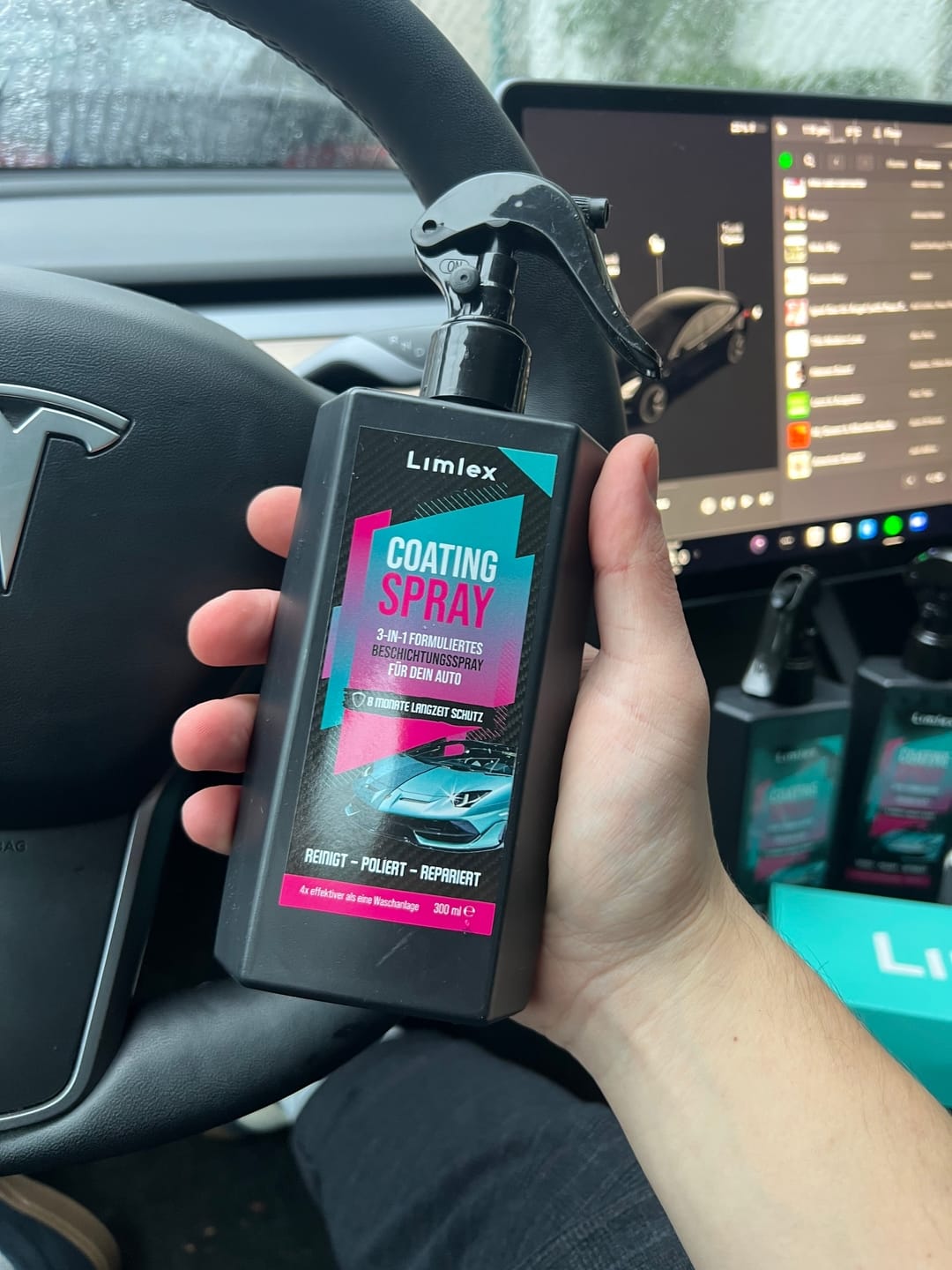 Customer photo review of Limlex® Platinum Autopflegeset