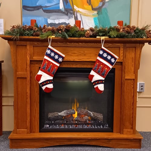 Customer photo review of Napoleon Ascent 33'' Dual Voltage Built-In Electric Firebox Insert