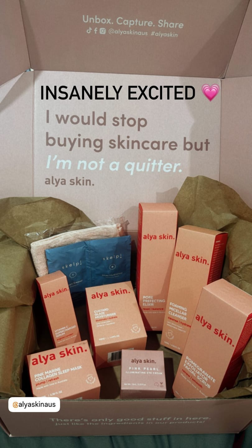 Customer photo review of Custard Glaze Moisturiser