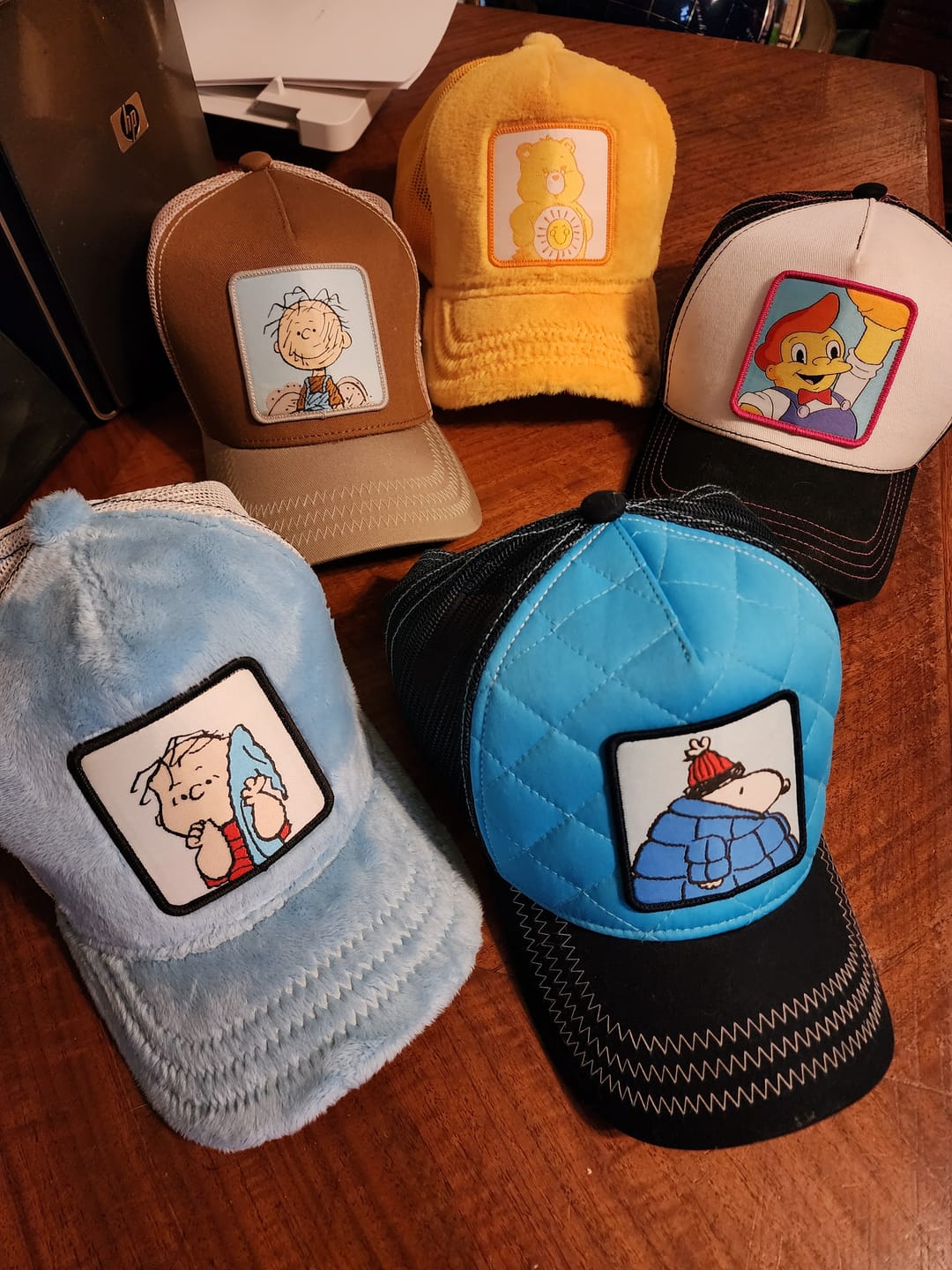 Customer photo review of OVERLORD X Peanuts: Pigpen Trucker Cap