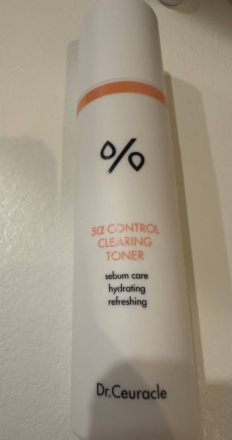 Customer photo review of Sebumu regulējošs toniks taukainai ādai Dr.Ceuracle 5α Control Clearing Toner