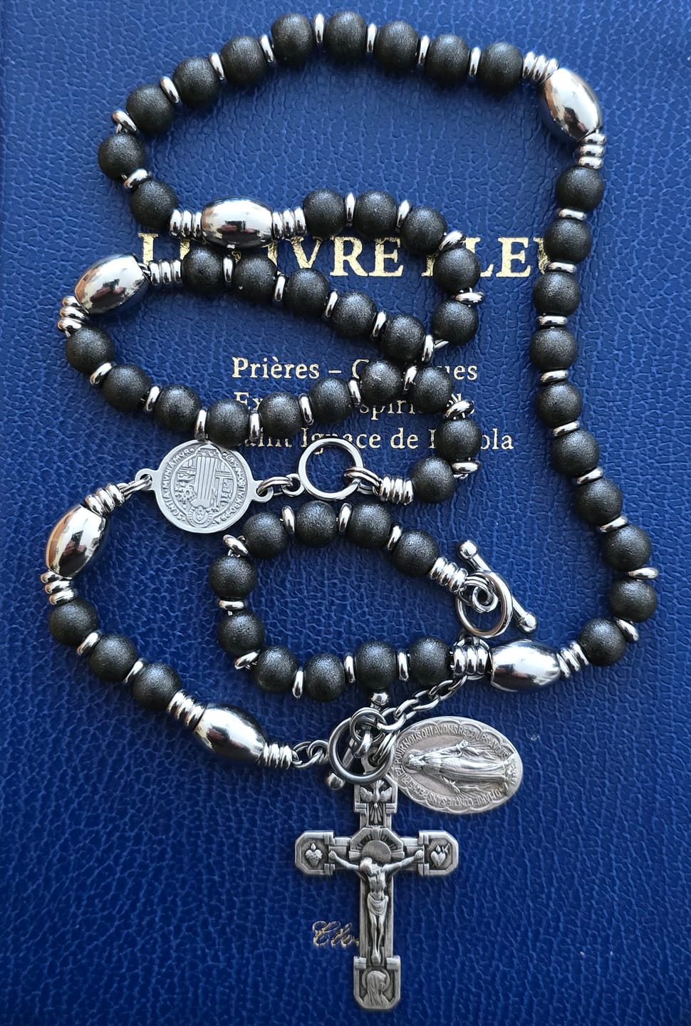 Customer photo review of Chapelet Bracelet Le RosArmy® Multifonctions