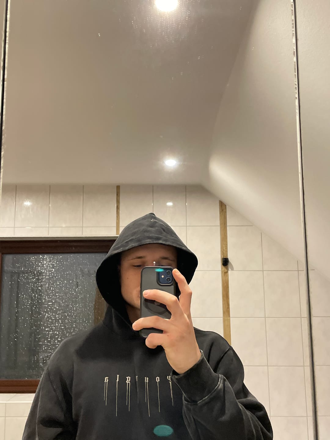 Customer photo review of 551 - Drippy Skull Hoodie