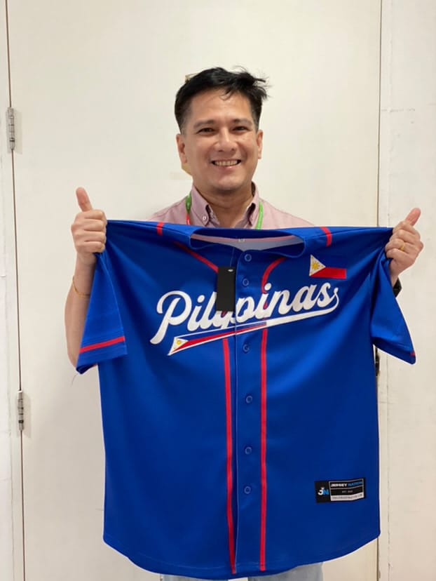 Customer photo review of Philippines Custom Baseball Jersey