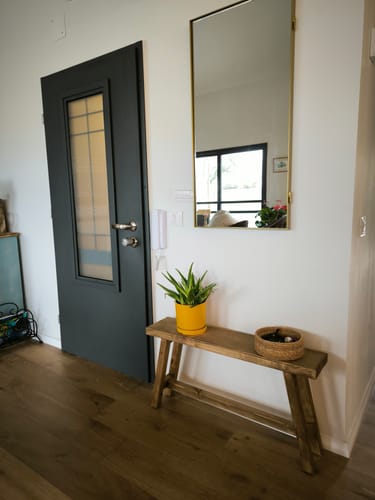 Customer photo review of דלת מראה להסתרת ארון חשמל