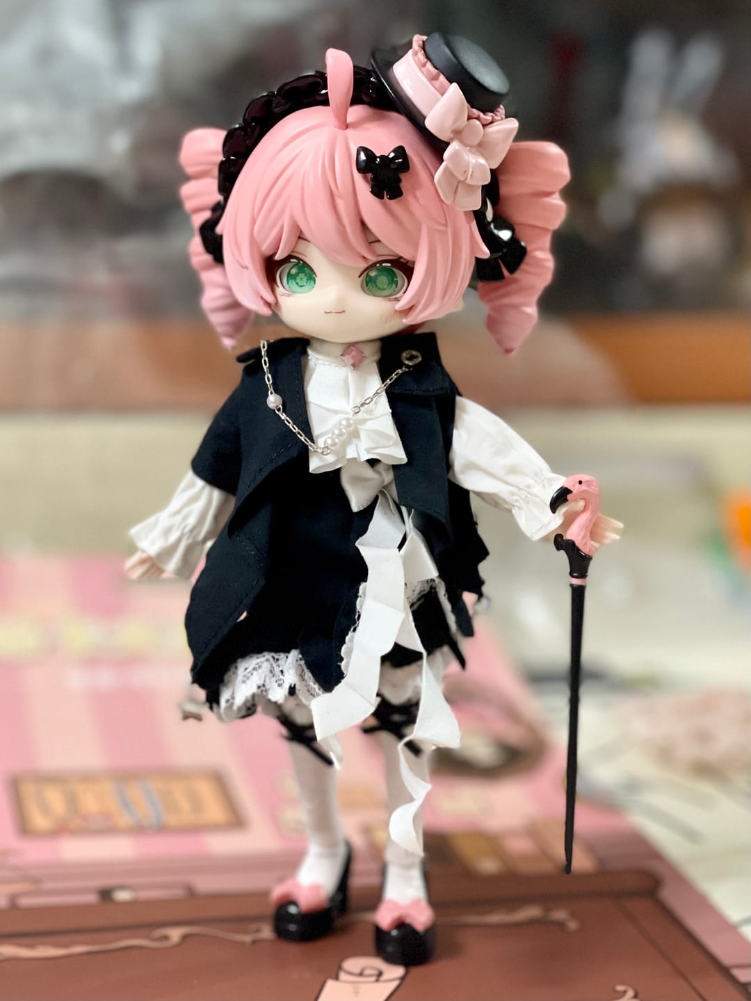 Customer photo review of Minty Flamingo Rose Limited Action Figure【Shipped in Sept./Oct. 2024】