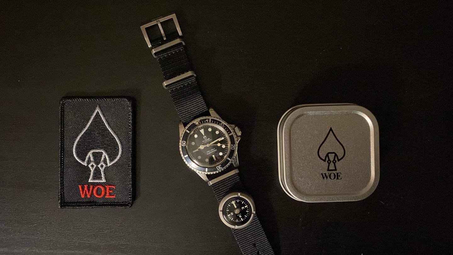 Customer photo review of W.O.E. Submersible Wrist Compass - NEW