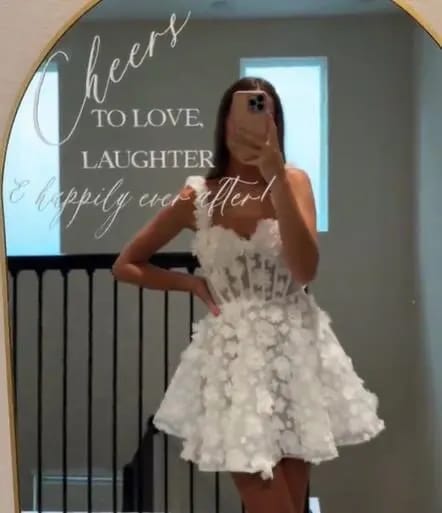 Customer photo review of Nathaly Mini Dress