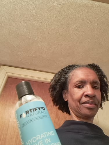 Customer photo review of Hydrating Leave-In Conditioner