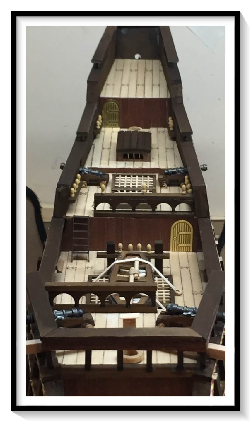 Customer photo review of Maqueta Barco Golden Hind
