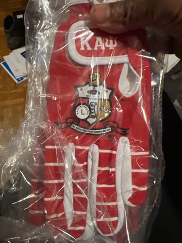 Customer photo review of KAPPA ALPHA PSI GOLF GLOVES