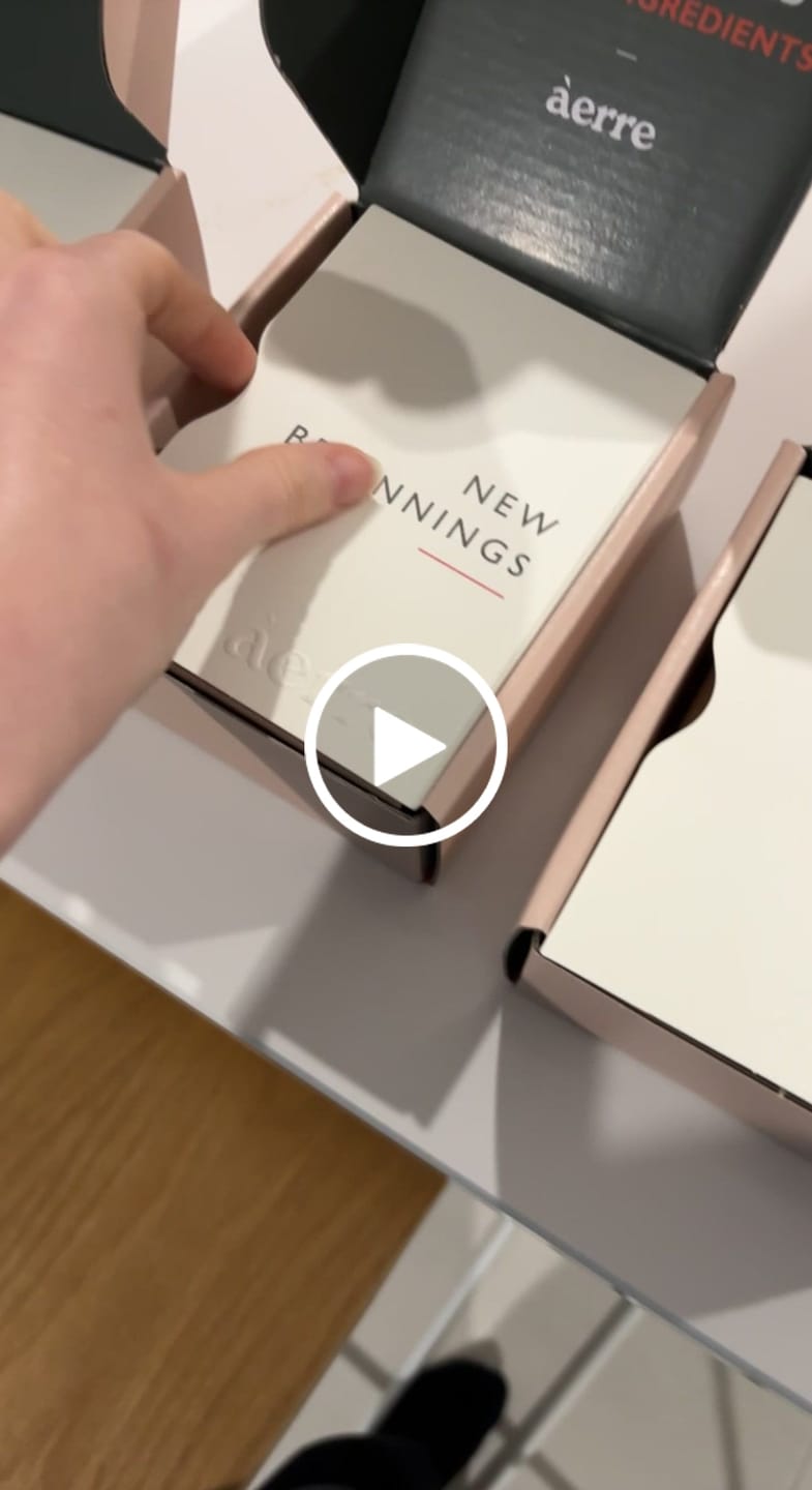Customer video review of New Beginnings