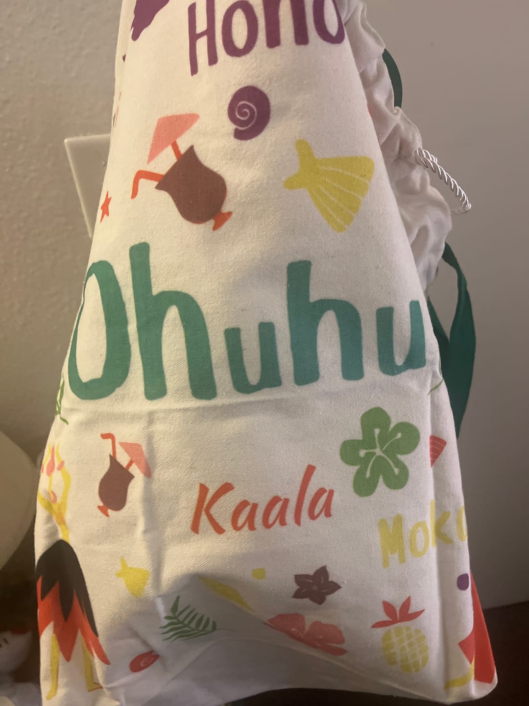 Customer photo review of Ohuhu Canvas Gift Bag for Multi-purpose, Available in Two Sizes