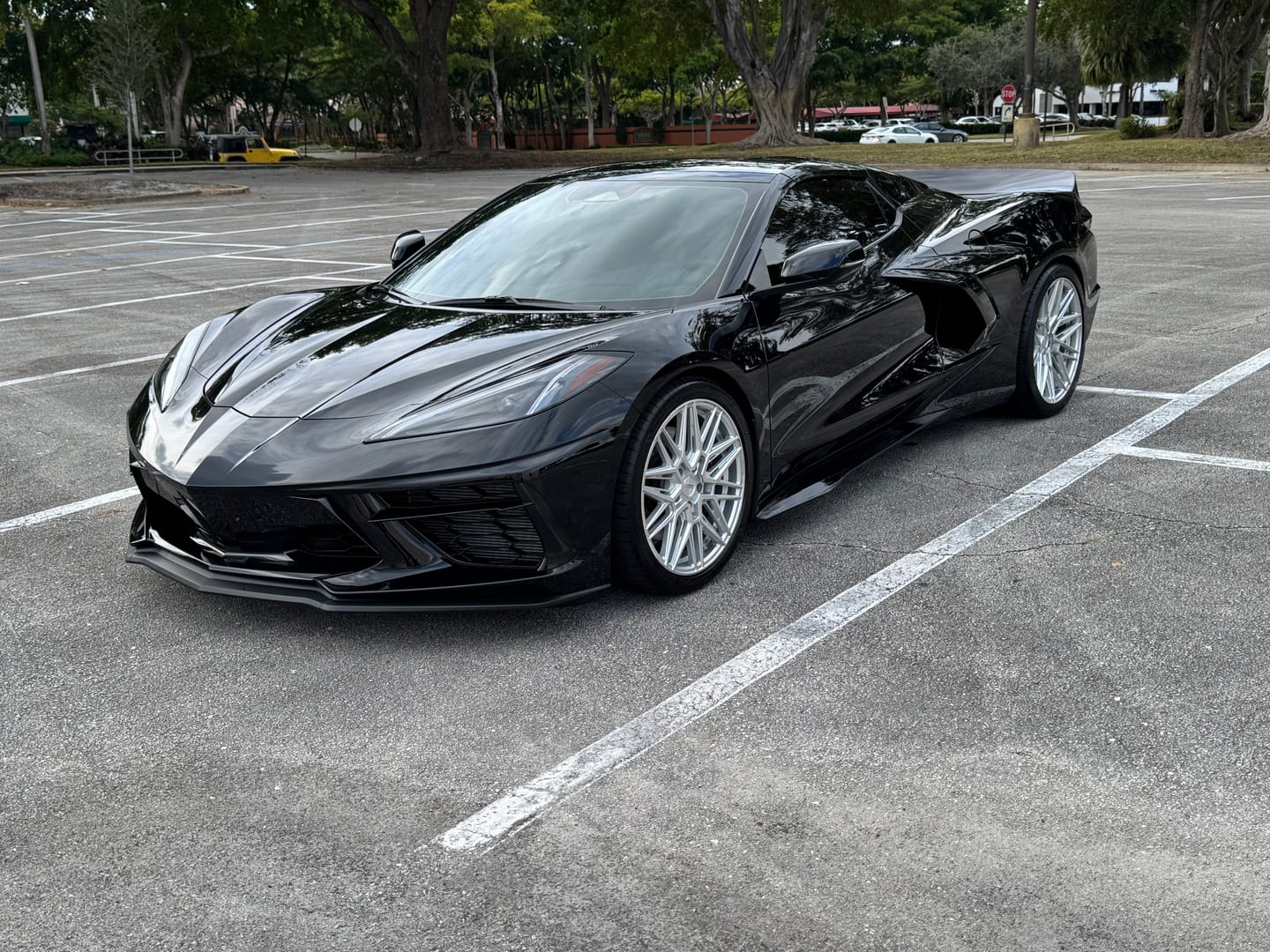 Customer photo review of Corvette C8 Ducktail Rear Trunk Spoiler