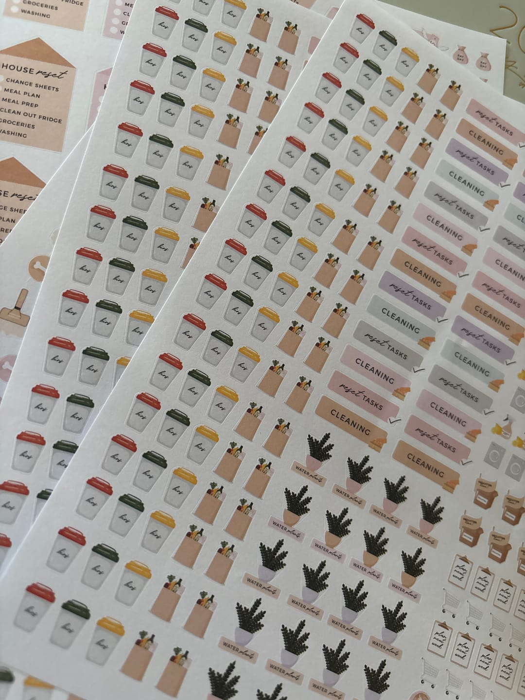 Customer photo review of Home Sticker Pack