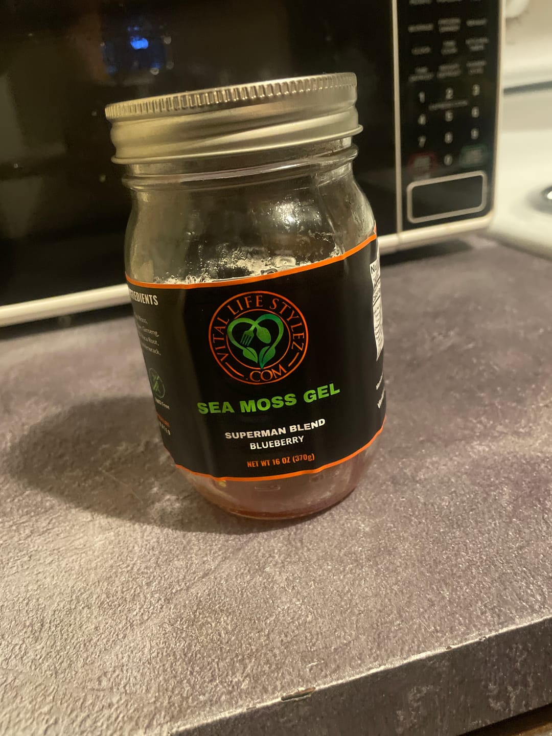 Customer photo review of SUPERMAN BLEND (Sea Moss/Ginseng/Tongkat Ali/Horny goatweed/Maca root/Lion's mane/Burdock root/Bladderwrack/Ashwagandha/Yellow doc)💪🏿🍆