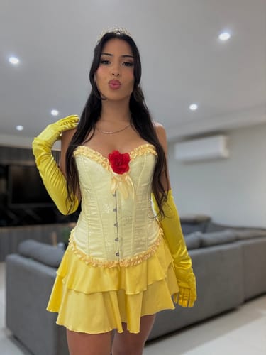 Customer photo review of DISFRAZ PRINCESA BELLA