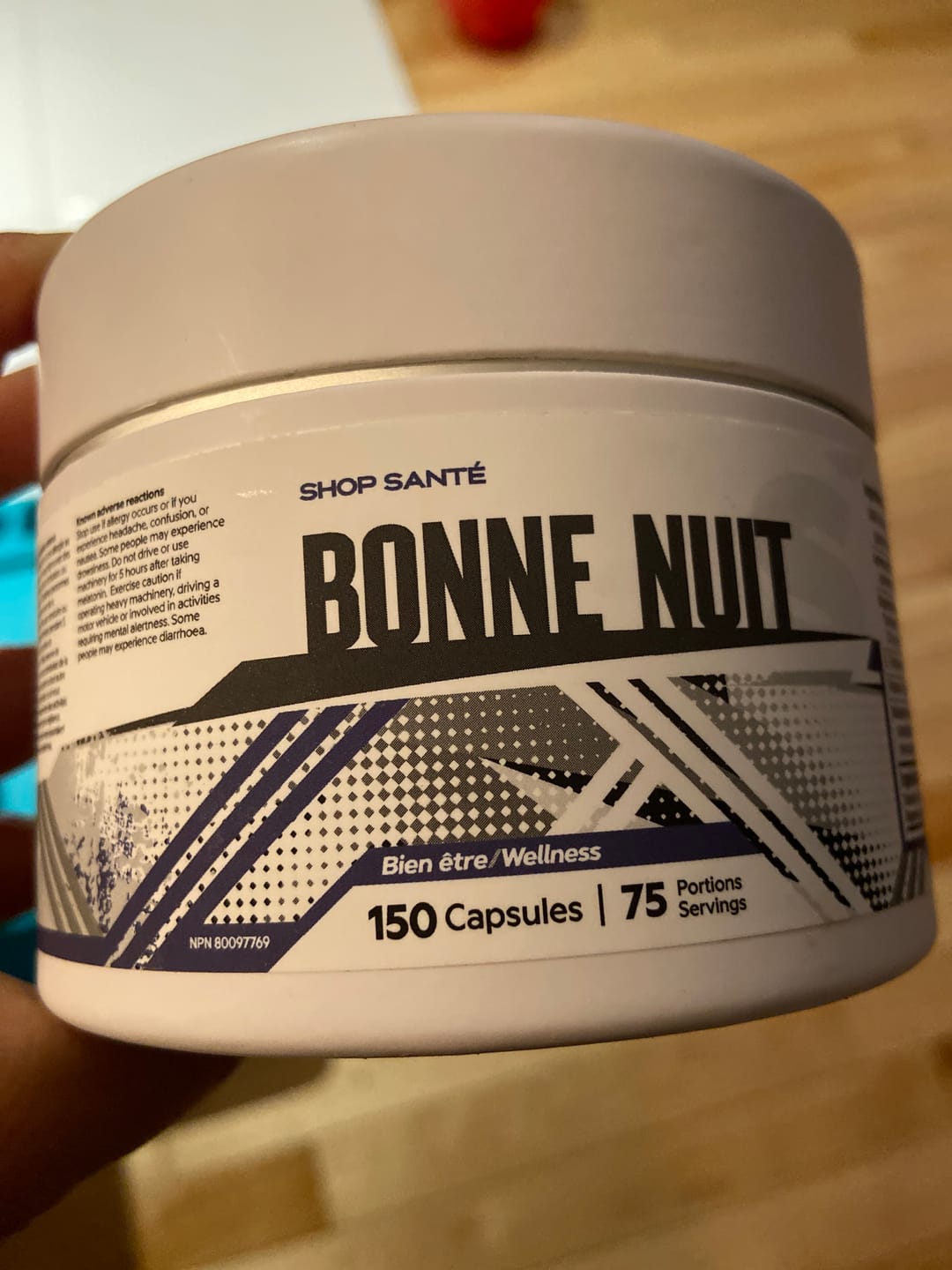 Customer photo review of Shop Santé - Bonne Nuit 150 capsules