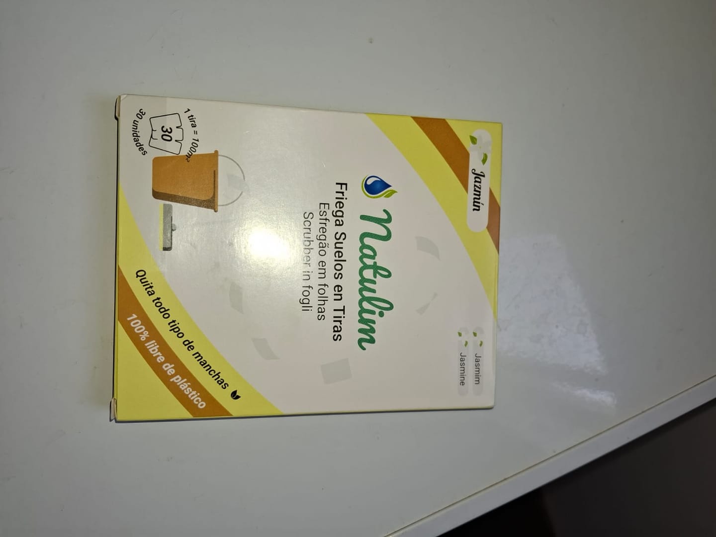 Customer photo review of Fregasuelos (Limpia Pisos) - 30 Eco-Tiras