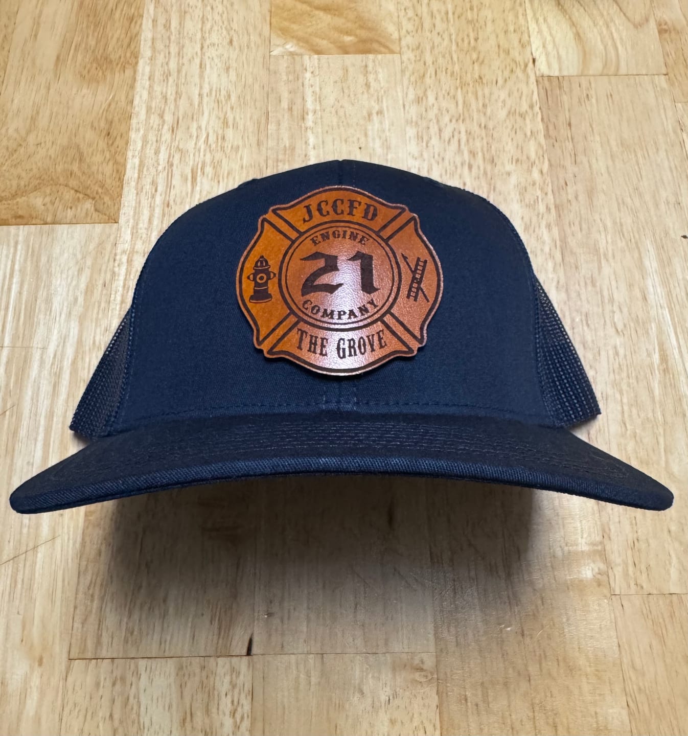 Customer photo review of Maltese Leather Patch