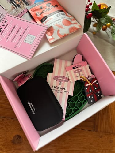 Customer photo review of Silicone Black Treat Pouch