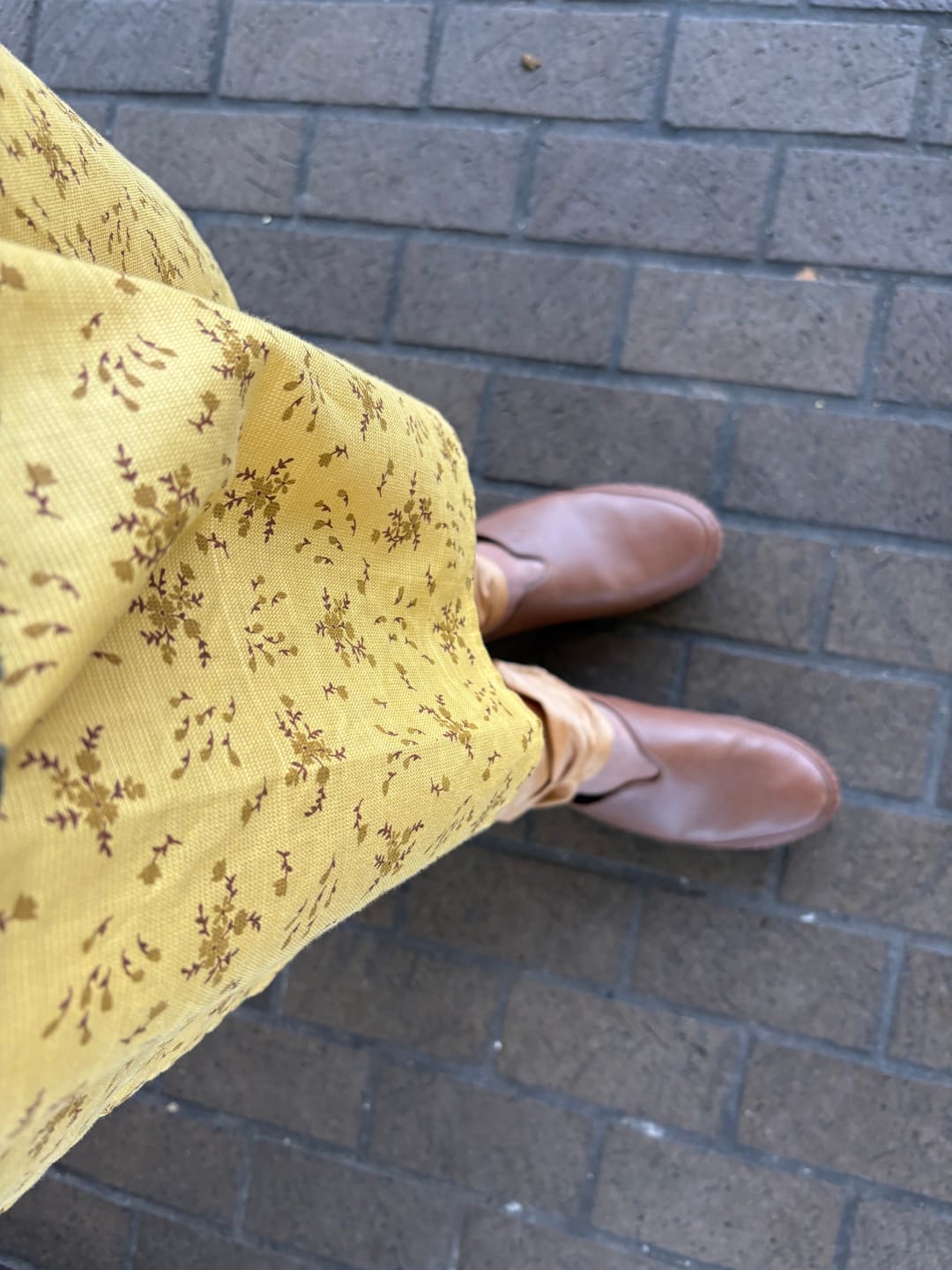 Customer photo review of Mustard Fancy Kurta