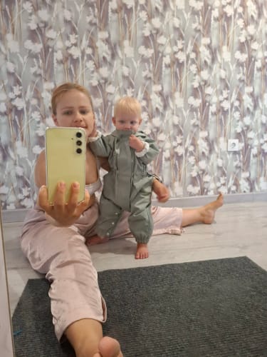 Customer photo review of Warm Waterproof Outerwear Jumpsuit