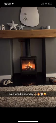 undefined review of EVA UK Stream 5 Grande Multifuel Stove - Black image 1 out of 1