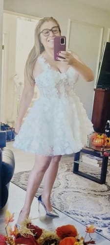 Customer photo review of Nathaly Mini Dress