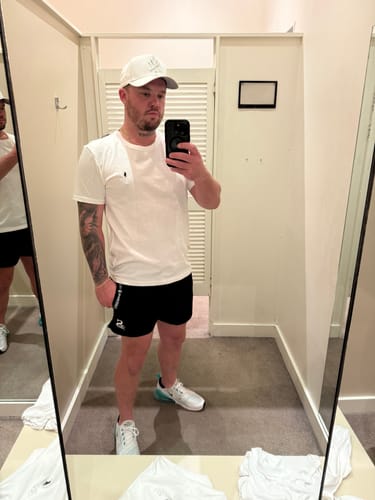 Customer photo review of Quads of the Gods - Lift Shorts - Black / Red