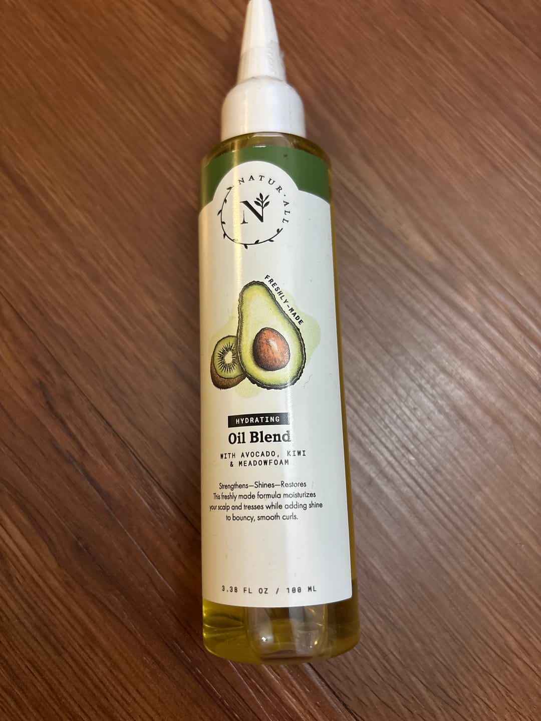 Customer photo review of Hydrating Oil Blend