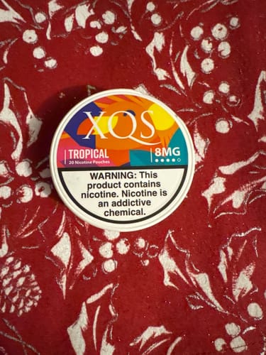 Customer photo review of Tropical Nicotine Pouches