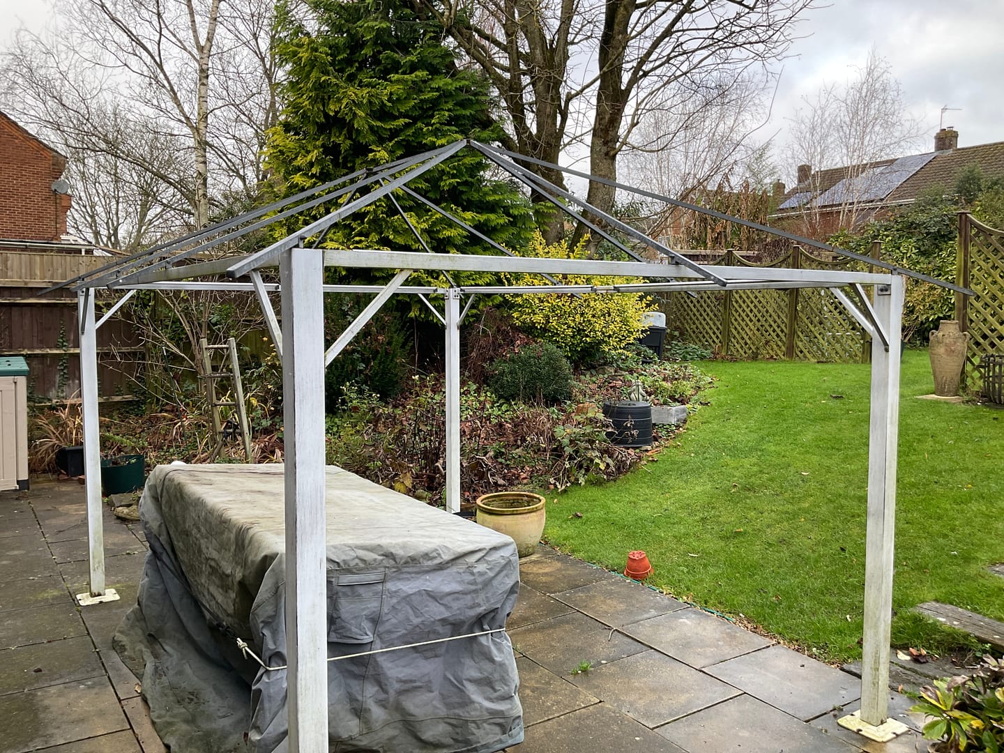 Customer photo review of Highfield Gazebo Canopy