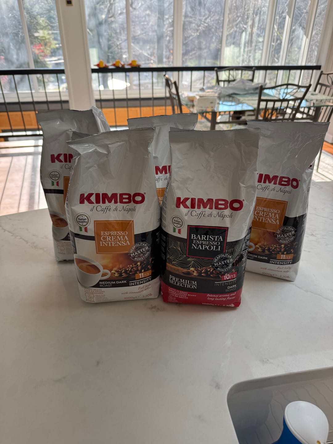 Customer photo review of Crema Classico - Whole Bean Coffee 2.2lb Bag