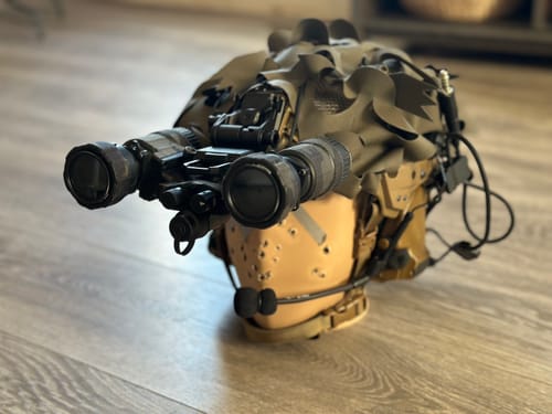 Customer photo review of Predator Ghillie™ Helmet Cover