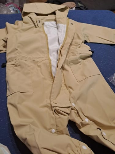 Customer photo review of Warm Waterproof Outerwear Jumpsuit