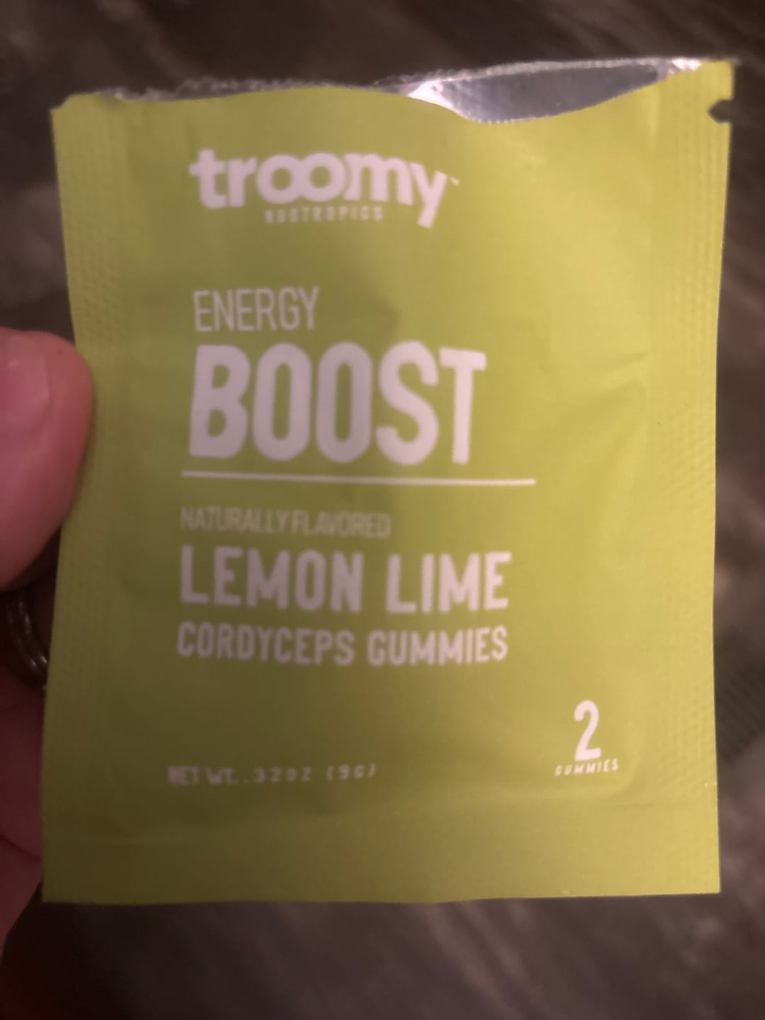 Customer photo review of Boost: Cordyceps Mushroom Gummies