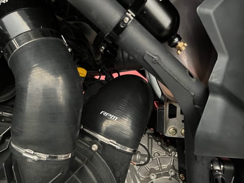Customer photo review of RPM X3 "SHORTY" Reduced Height Silicone Clutch Exhaust Vent Silicone