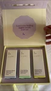 Customer photo review of Super Serum Trio