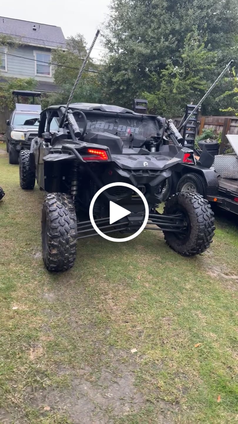Customer video review of RPM Can-Am X3 Stainless Replacement Colored Tip