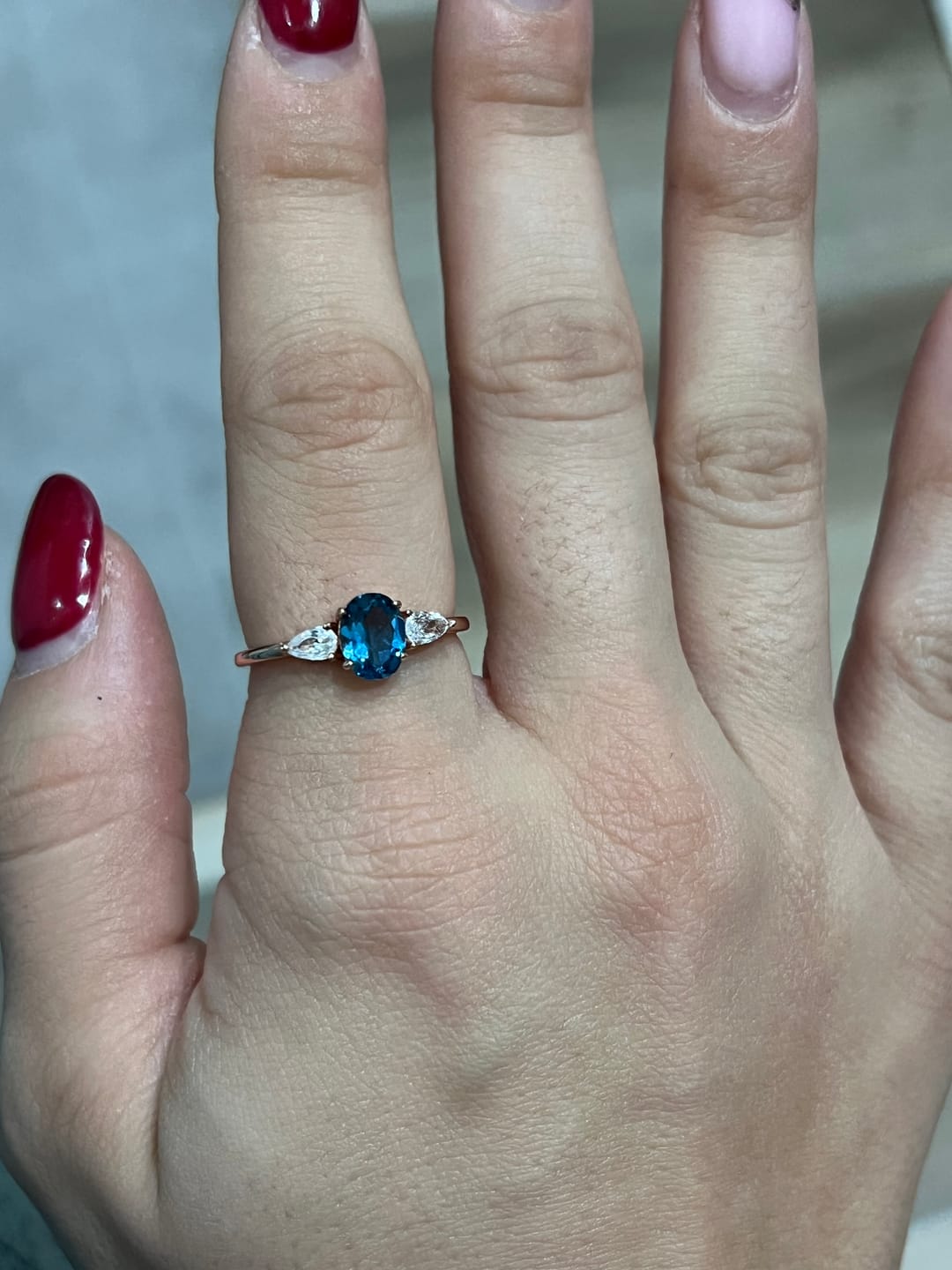 Customer photo review of Divinity Ring
