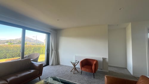 Customer photo review of Elgon - Distressed Concrete Wallpaper - Multi