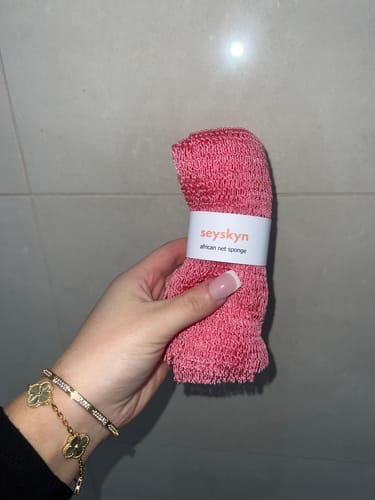 Customer photo review of African Net Sponge
