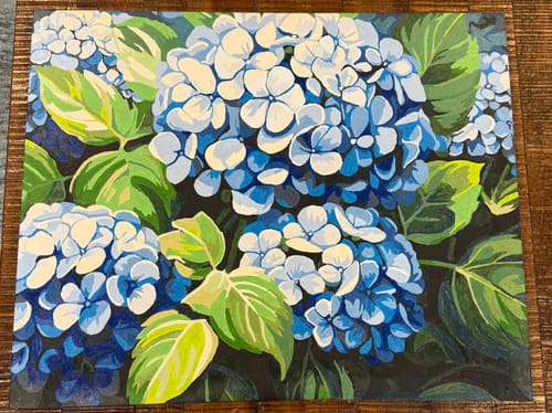 Customer photo review of Clustered Hydrangeas