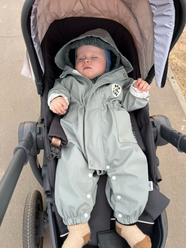 Customer photo review of Warm Waterproof Outerwear Jumpsuit